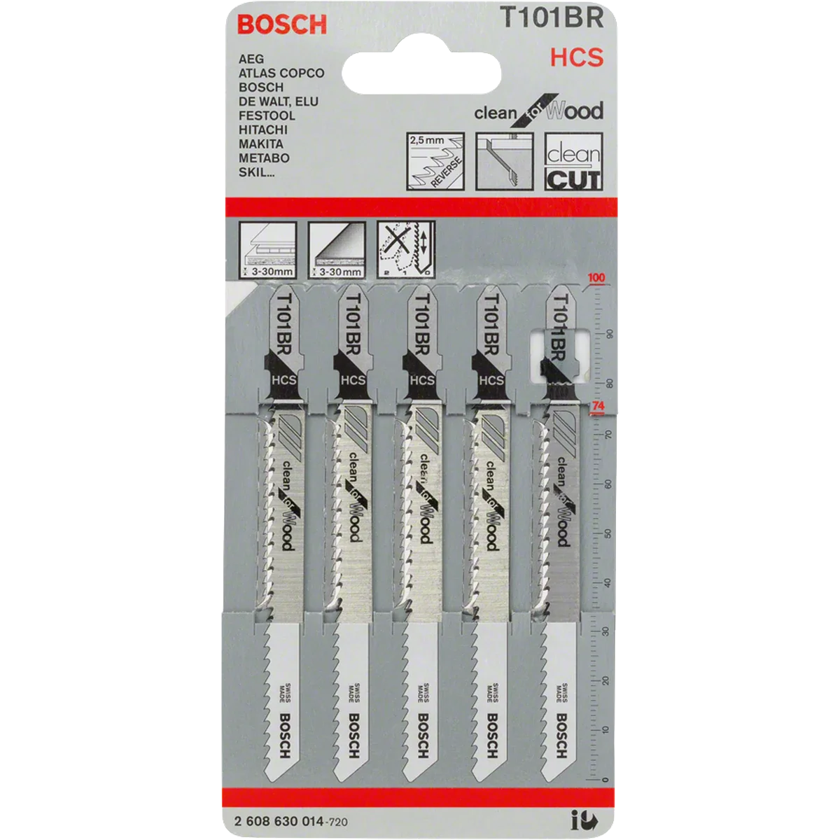 Jigsaw blade T 101 BR — 1