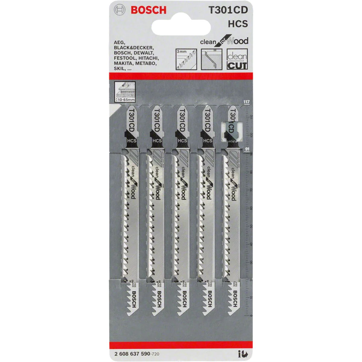 Jigsaw blade T 301 CD — 1