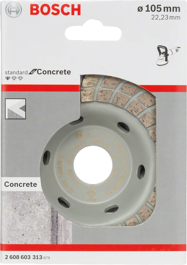 Diamond cutting disc Standard for Concrete Turbo — 1