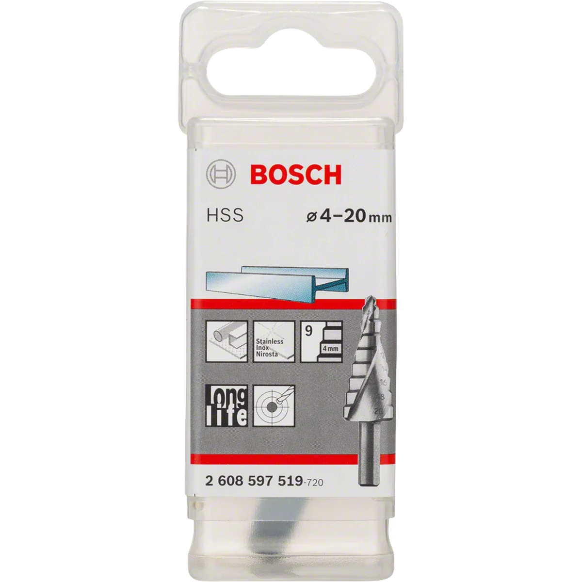 HSS step drill bits — 2