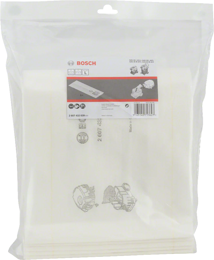 Wet filter bag — 1
