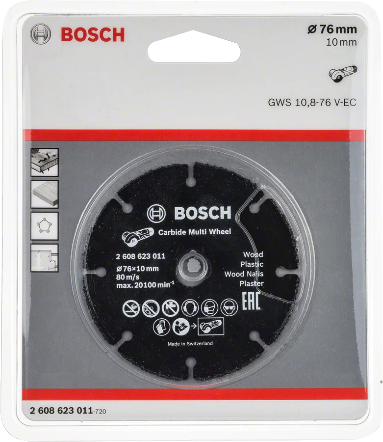 Carbide Multi Wheel cutting disc 76mm — 6