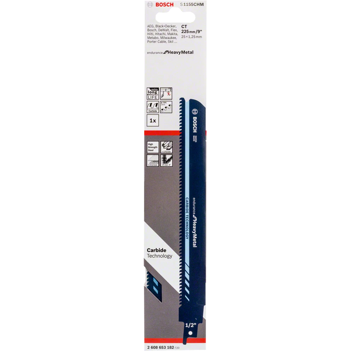 Reciprocating saw blade S 1155 CHM — 3