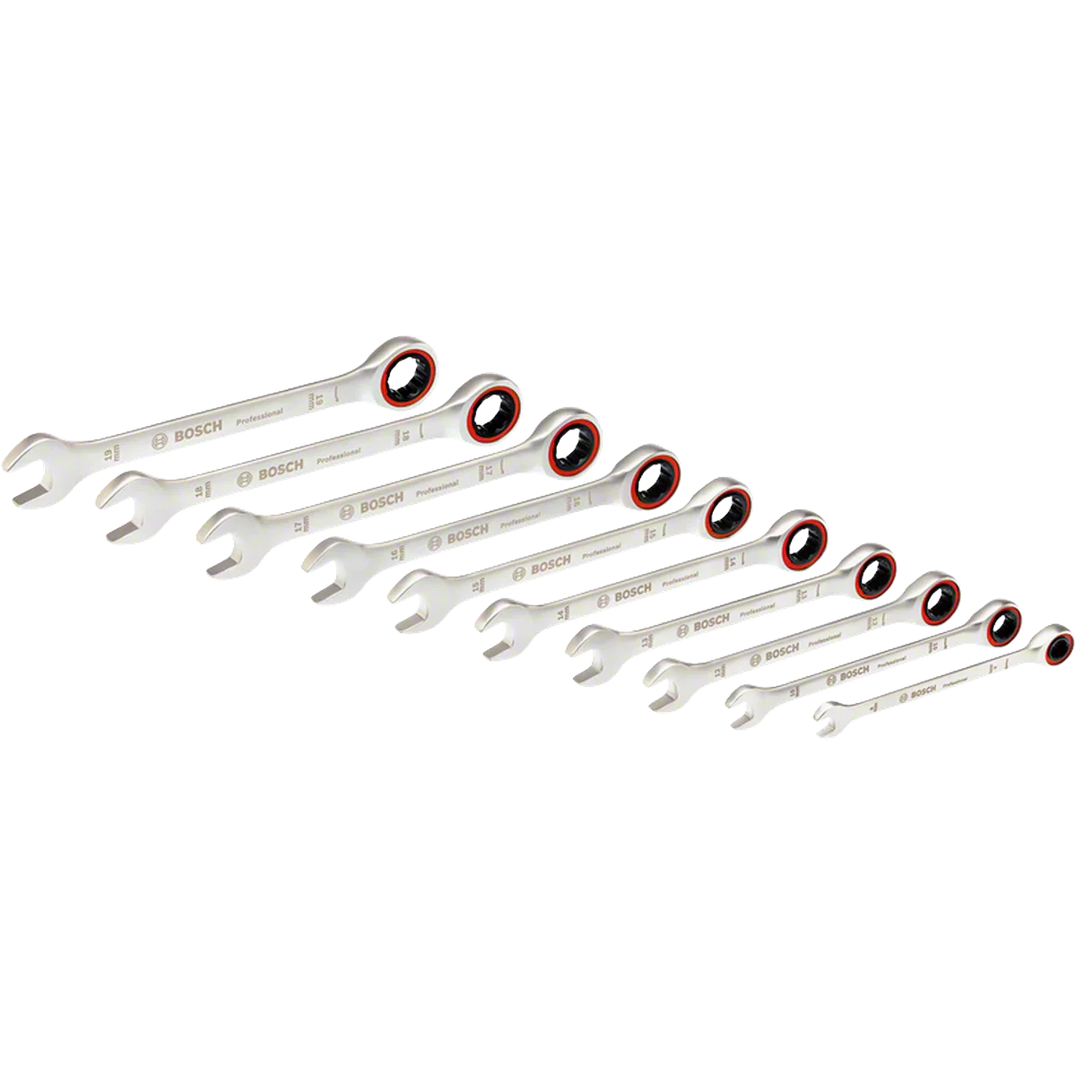 Ratchet Spanner Set 10 pc Professional — 5