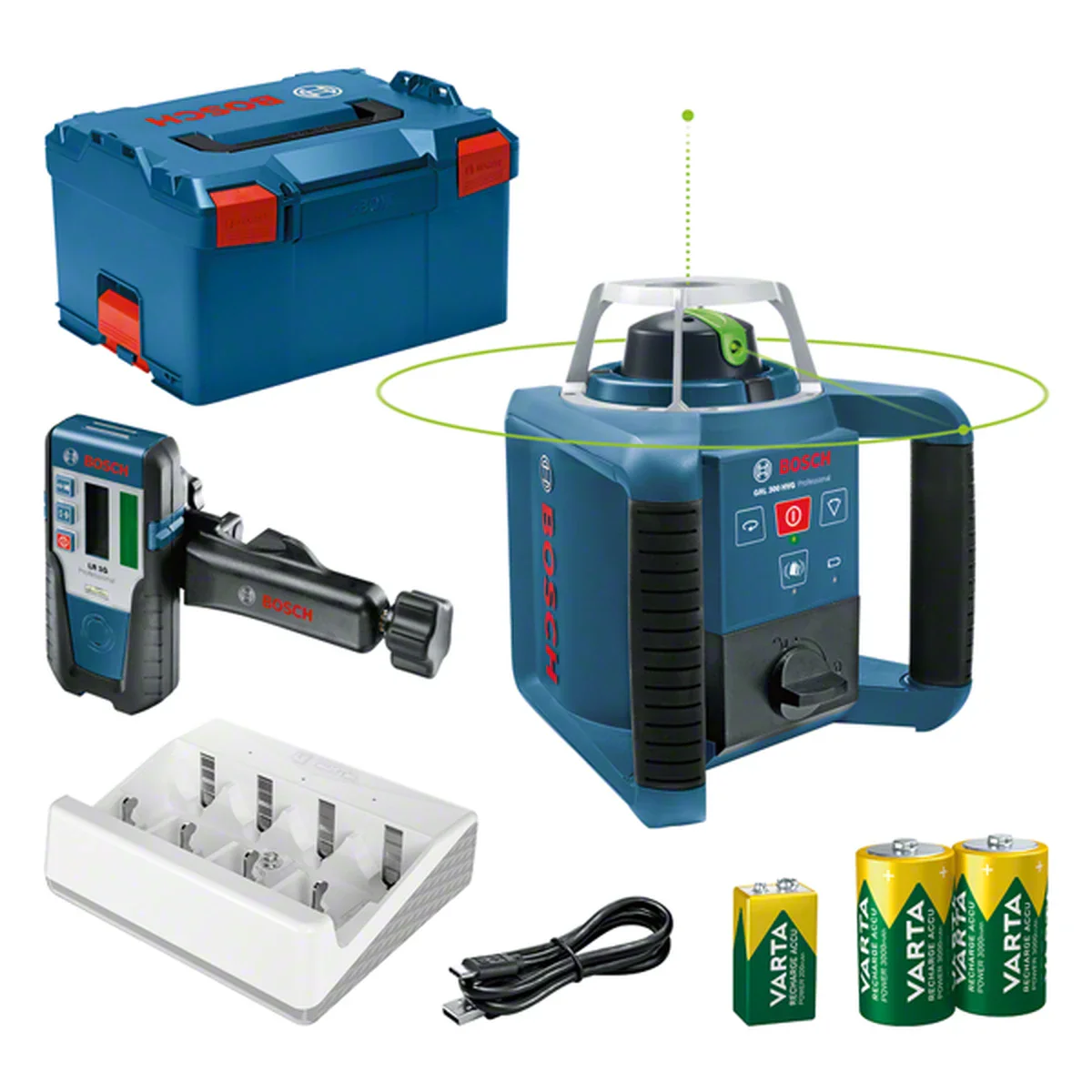 GRL 300 HVG + LR 1 G in L-BOXX Professional — 2