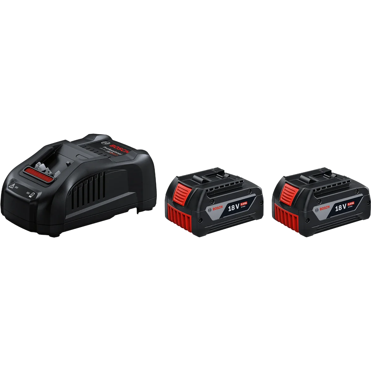 2 x GBA 18V 5.0Ah + GAL 1880 CV Professional — 1