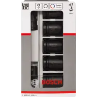 7-piece socket set 13 - 24 mm