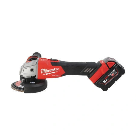 M18 FUEL™ 125 mm braking angle grinder with slide switch