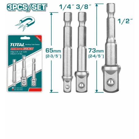 TAC273651 3 Pcs Socket Adaptor