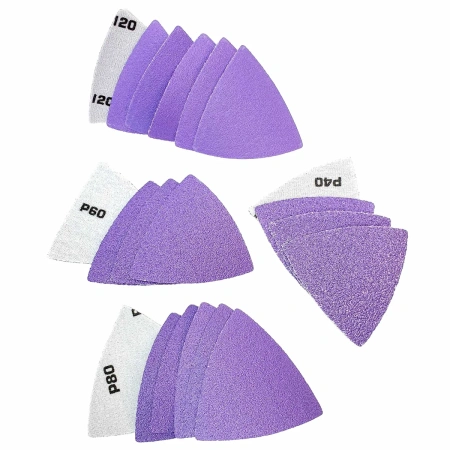 TAC78080202 20 Pcs Delta Sanding Sheets