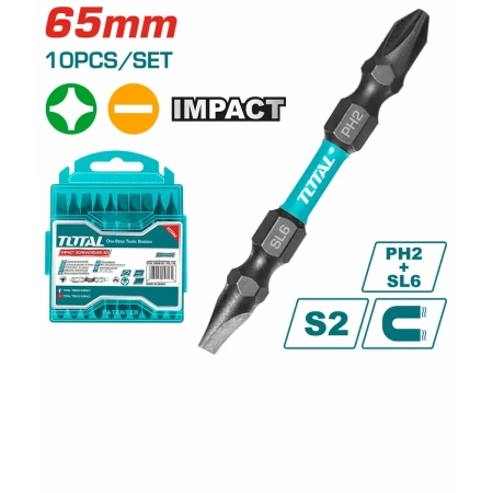 TACIM16HL133 10 Pcs Impact Screwdriver Bits