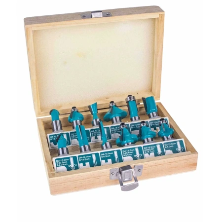 TACSR2121 12 Pcs Router Bit Set