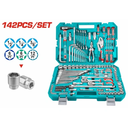 THKTHP21426 142 Pcs Combination Tools Set