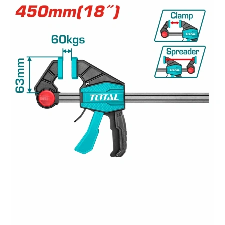 THT1340603 Quick Bar Clamp / Spreader
