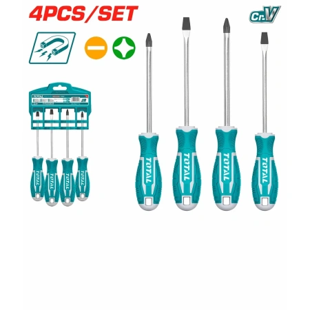 THT250604 4 Pcs Screwdriver Set