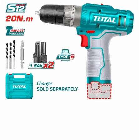 TIDLI12202 Li-ion Impact Drill