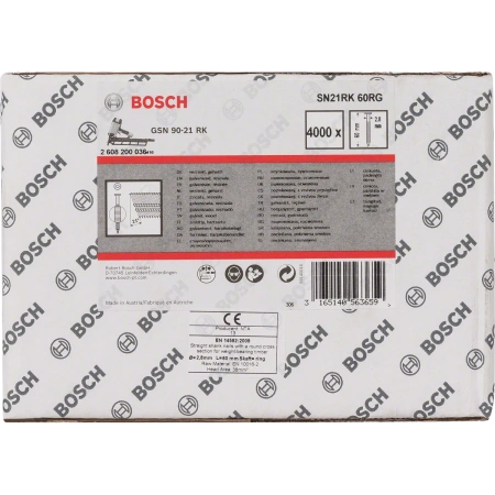 Full head strip nail SN21RK 60RG