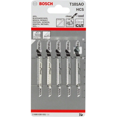 Jigsaw blade T 101 AO