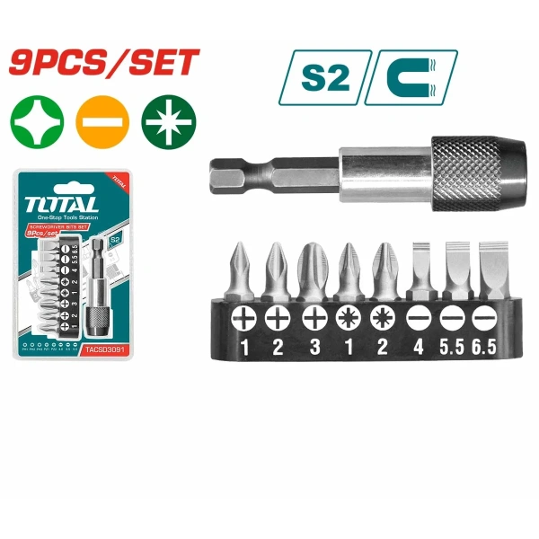 TACSD3091 Screwdriver Bits Set