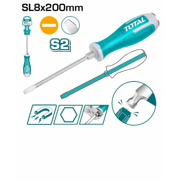 THGS82006 Slotted Go-through Screwdriver