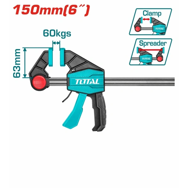 THT1340601 Quick Bar Clamp / Spreader