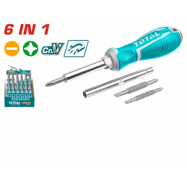 THT2506076 6 in 1 Screwdriver Set