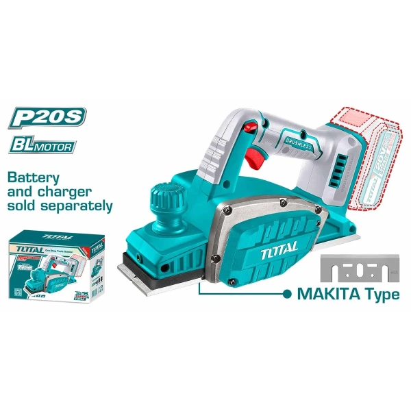 TRLI20401 Li-ion Cordless Planer