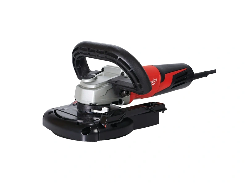 1,550W angle grinder with grinding guard