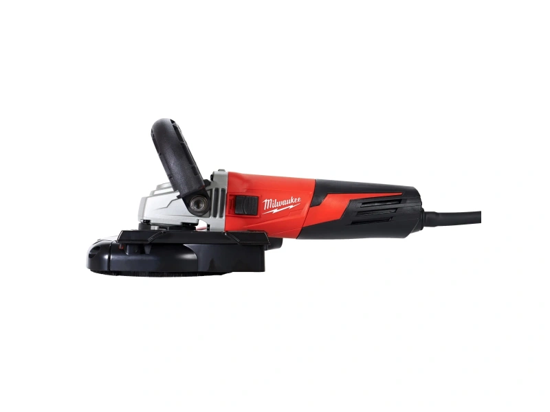 1,550W angle grinder with grinding guard