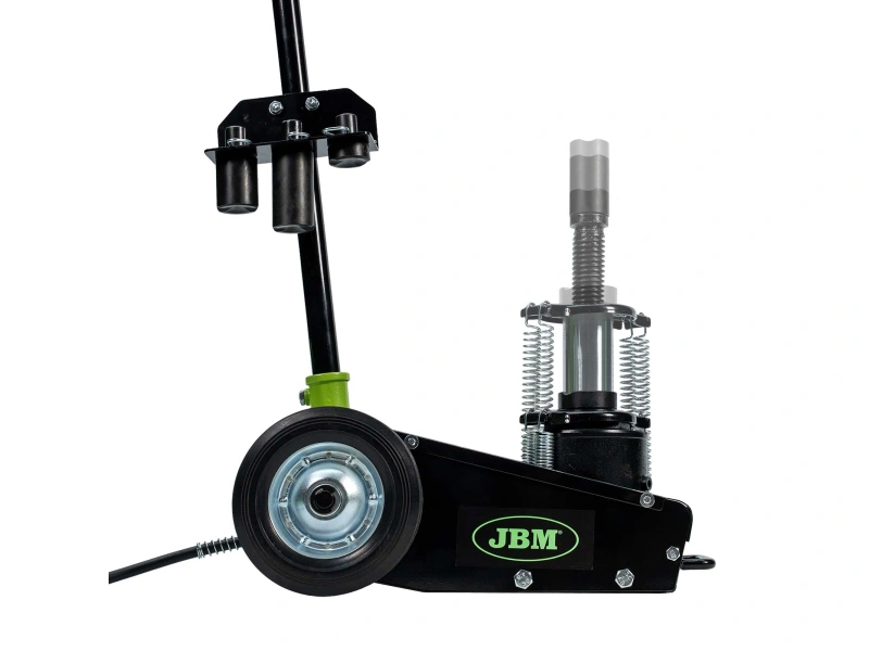 22T TELESCOPIC OIL-PNEUMATIC TROLLEY JACK