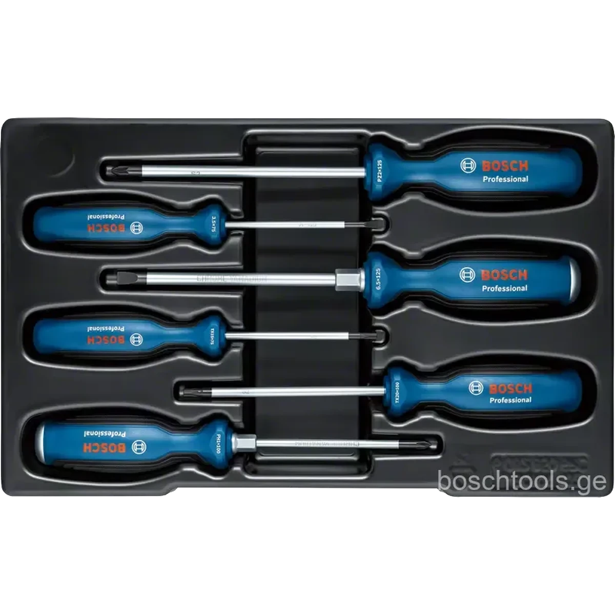 SCREWDRIVER SET 6PC SL/PH/PZ/TX PROFESSIONAL