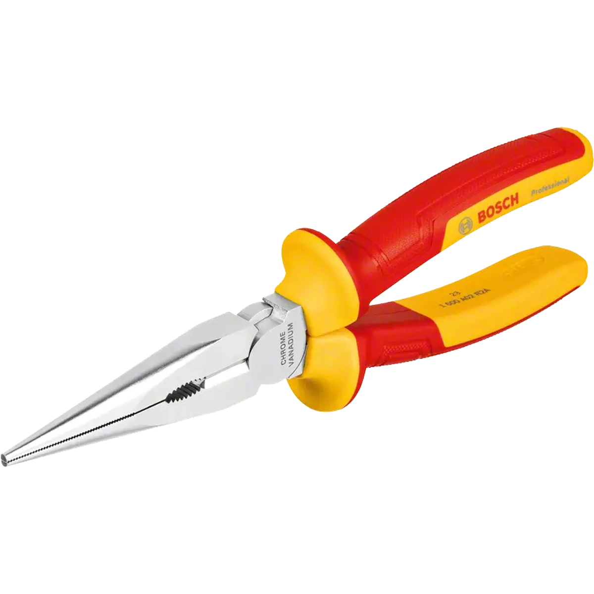 VDE Long Nose Plier straight 200mm Professional