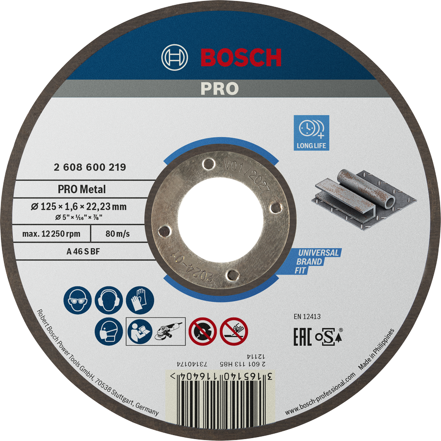 PRO Metal Bonded Cutting Disc
