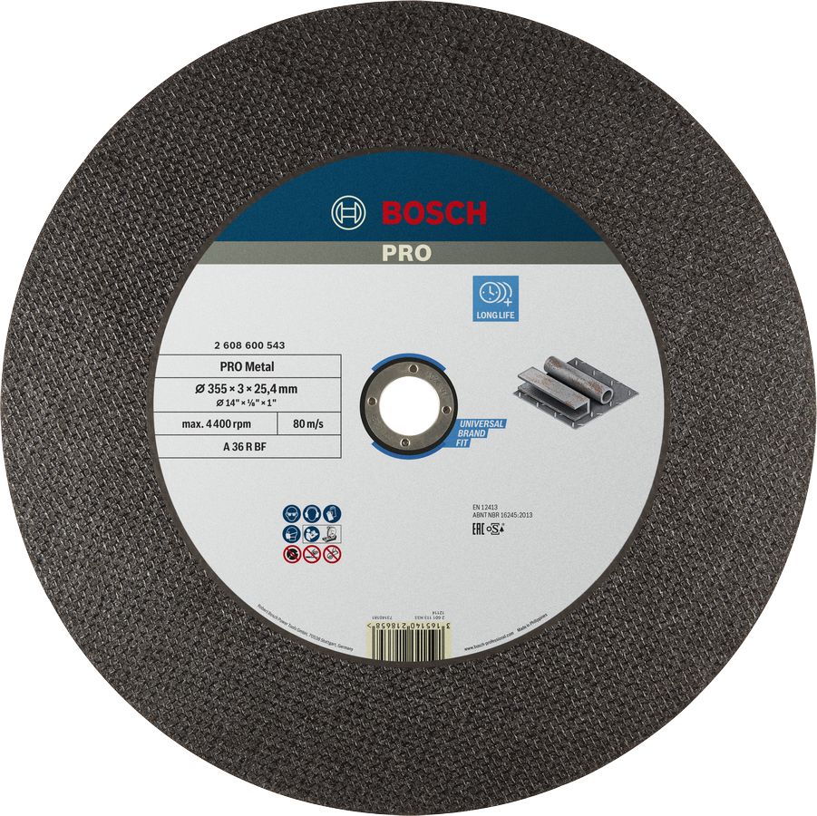 PRO Metal Bonded Cutting Disc