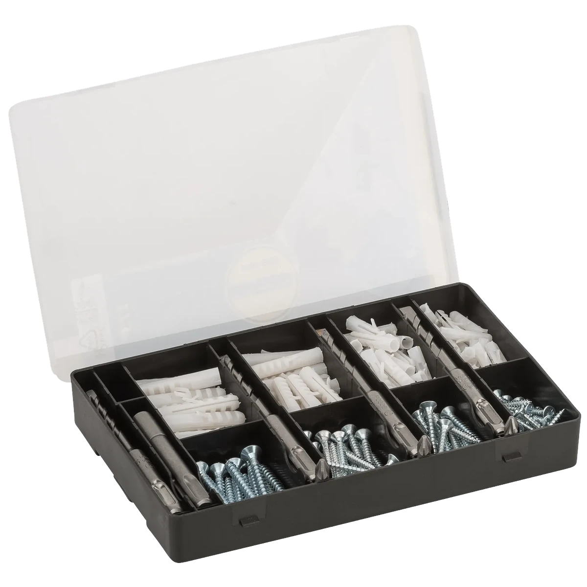 173-teiliges „Reparaturset“ mit SDS plus