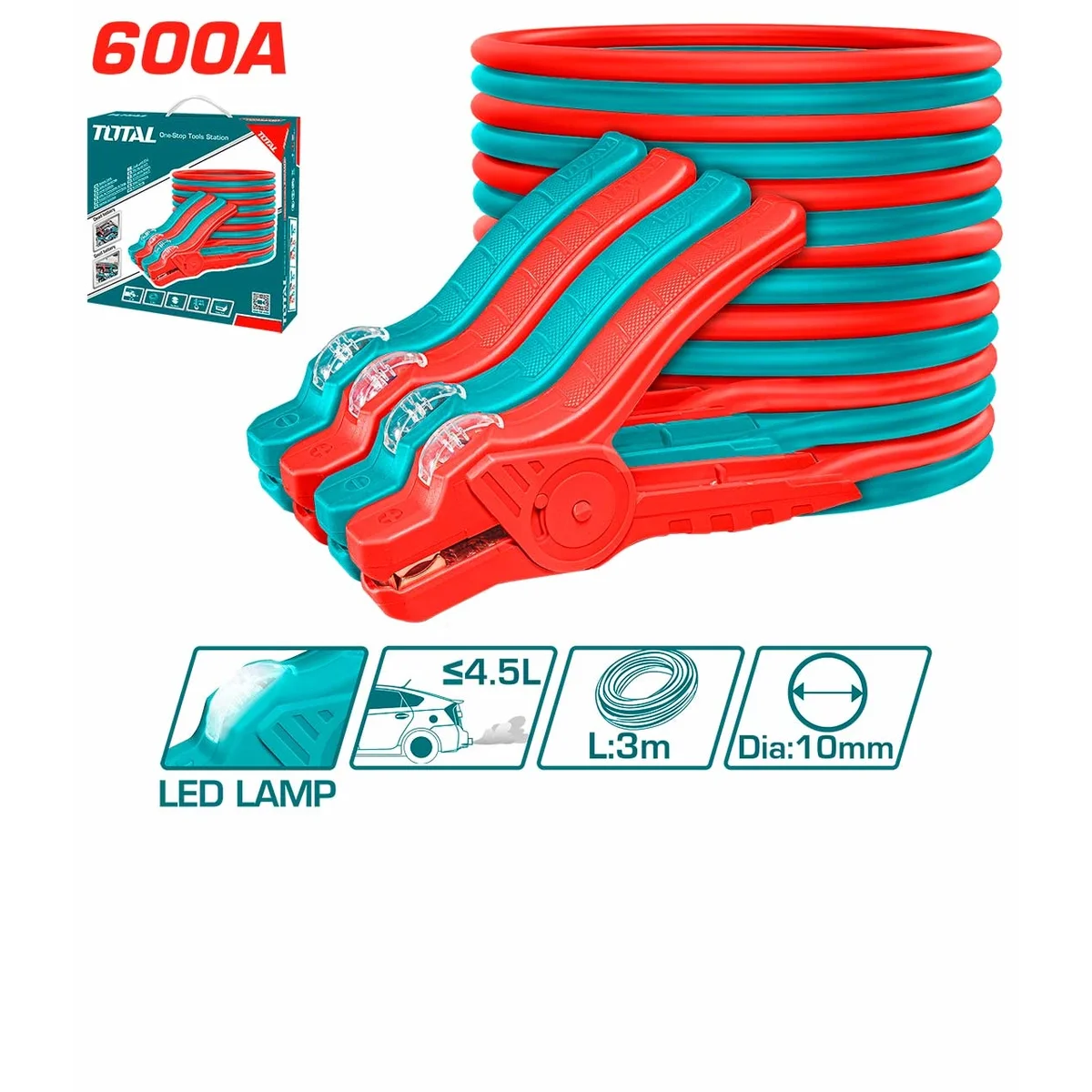 PBCA16008L Booster Cable