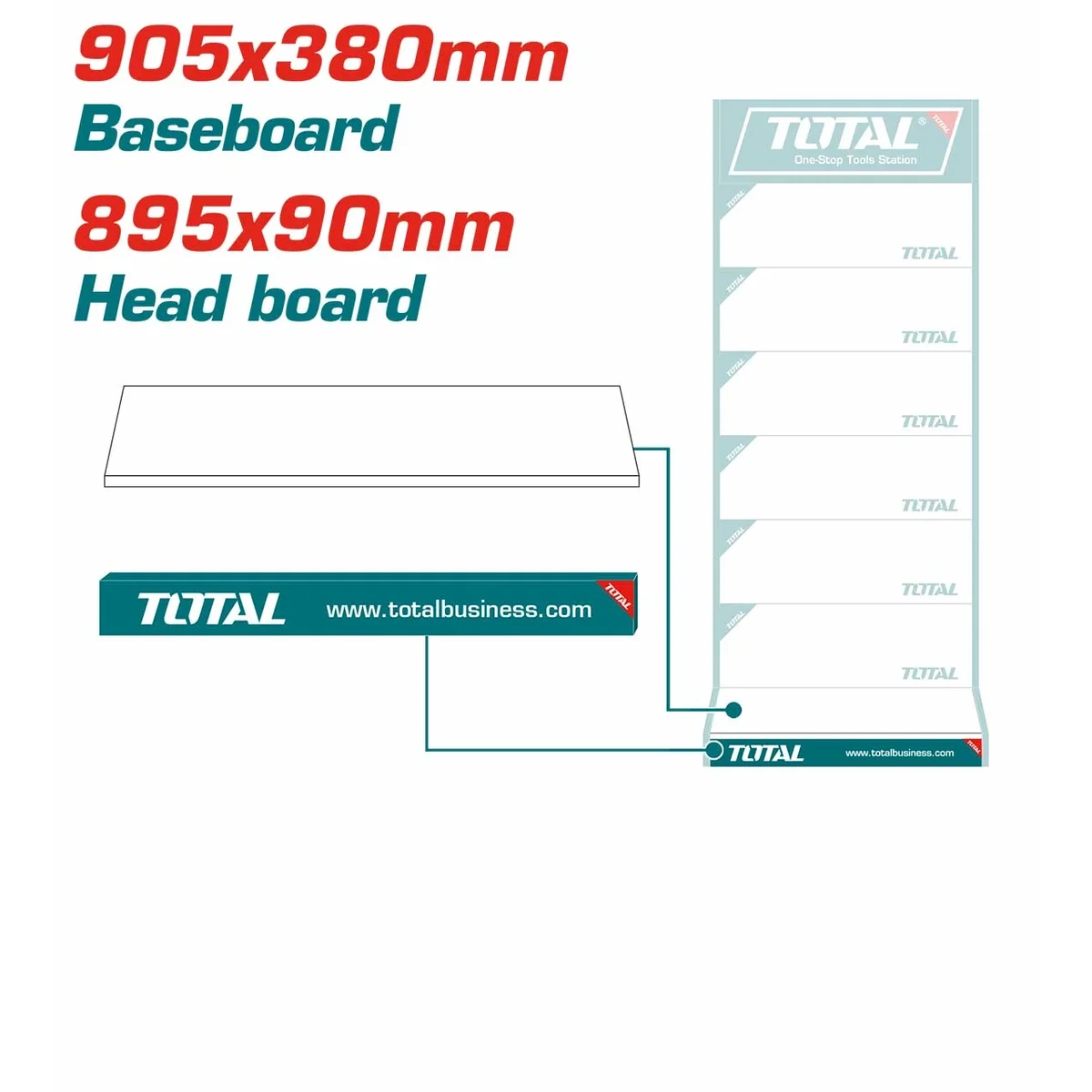 PMST02D Baseboard & Headboard