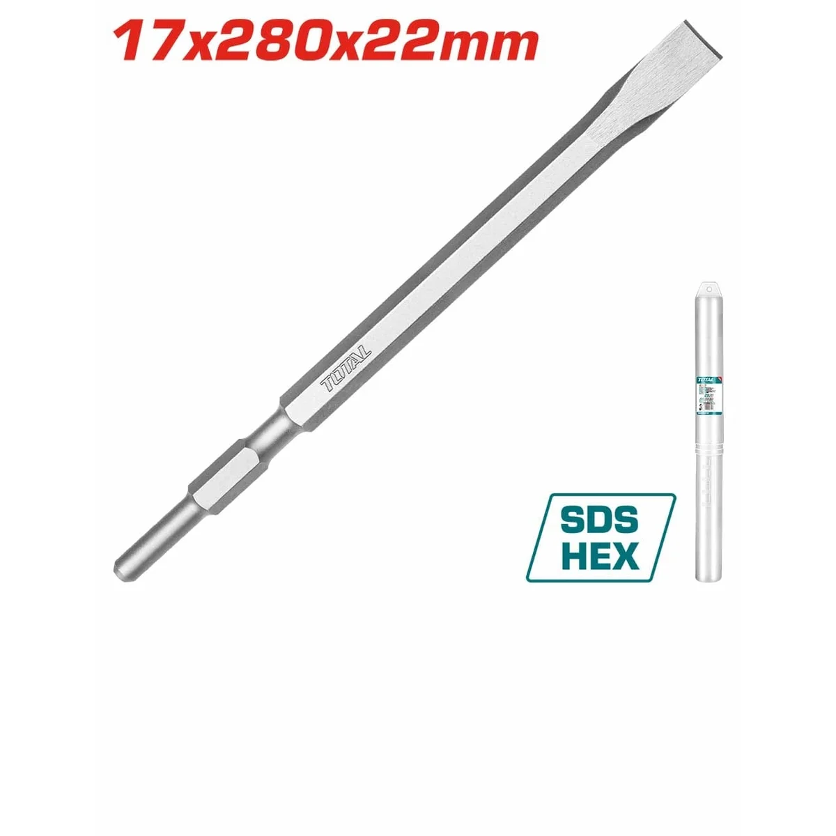 TAC153172 Hex Flat Chisel