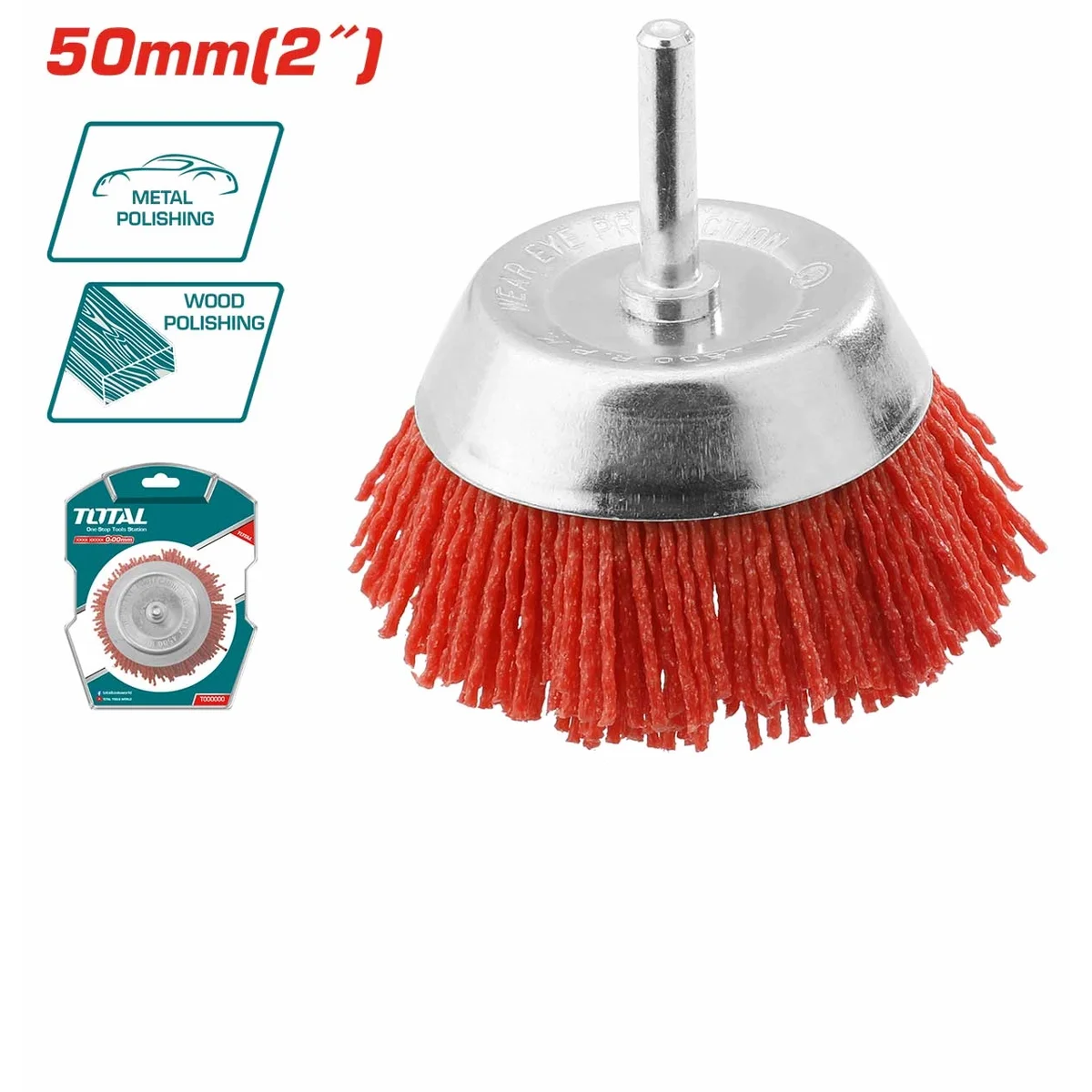 TAC33025 Nylon Brush with Shank