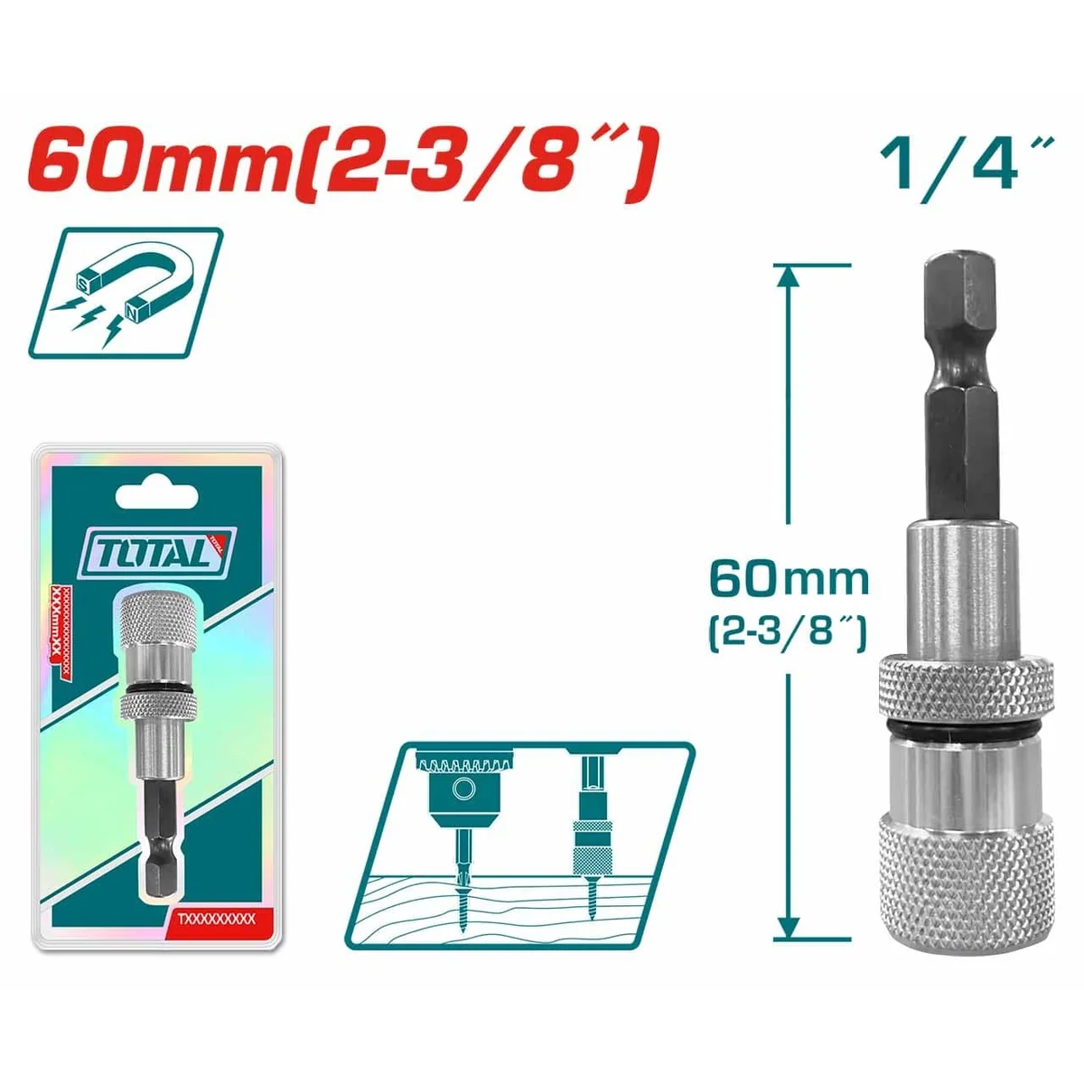 TAC464601 Limit Screwdriver Bit Holder