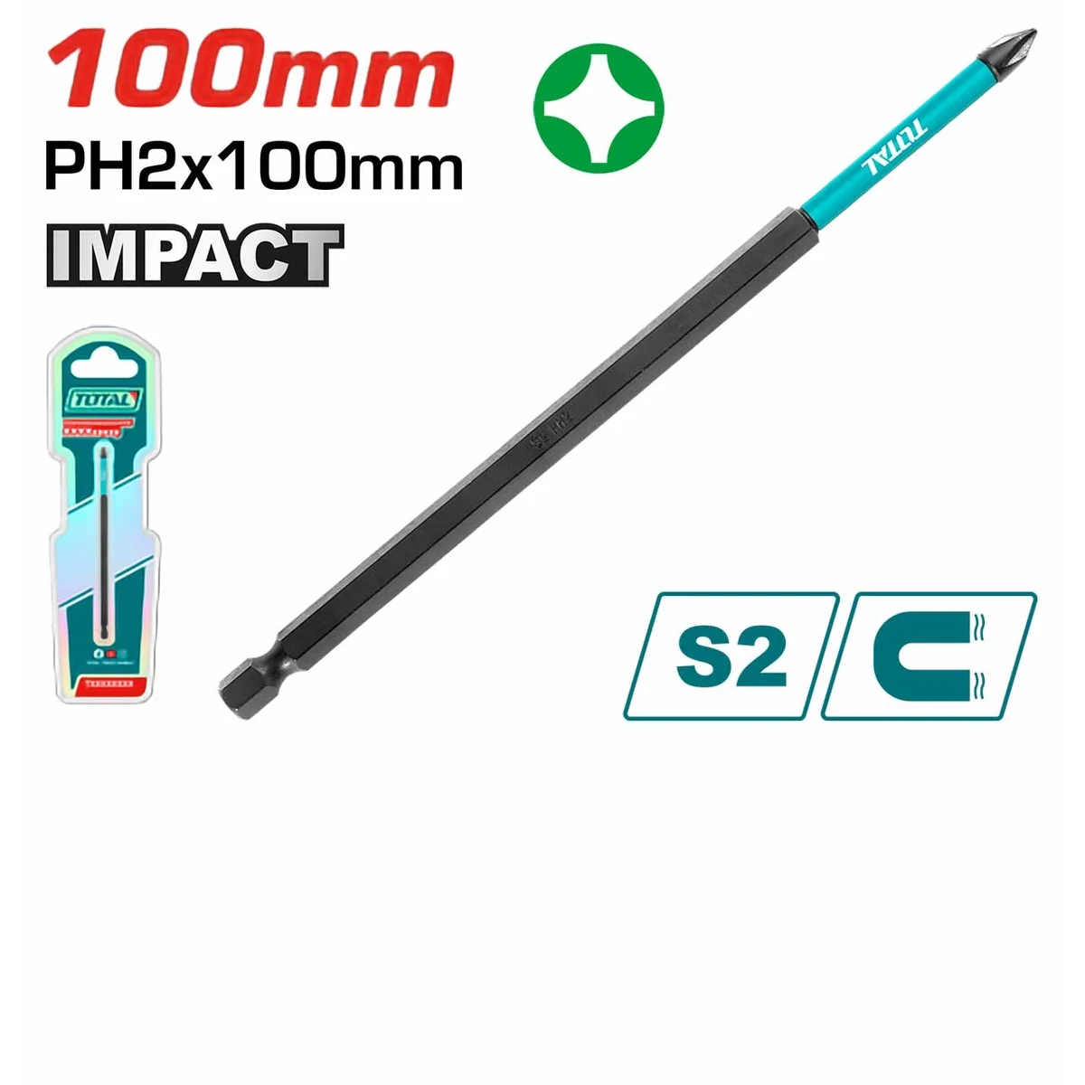 TACIM71PH2100 Impact Screwdriver Bit