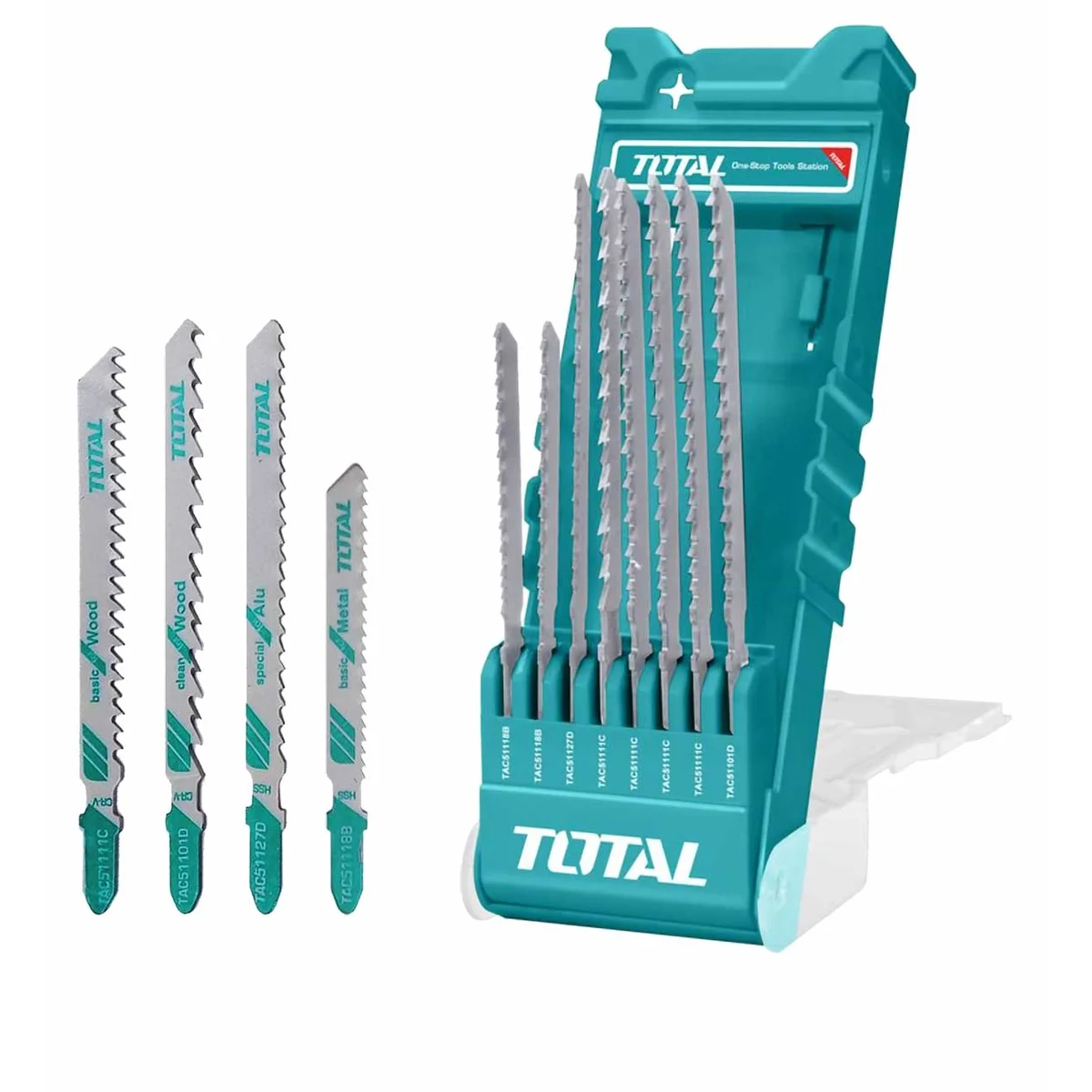 TACSD7386 8 Pcs Jig Saw Blades Set