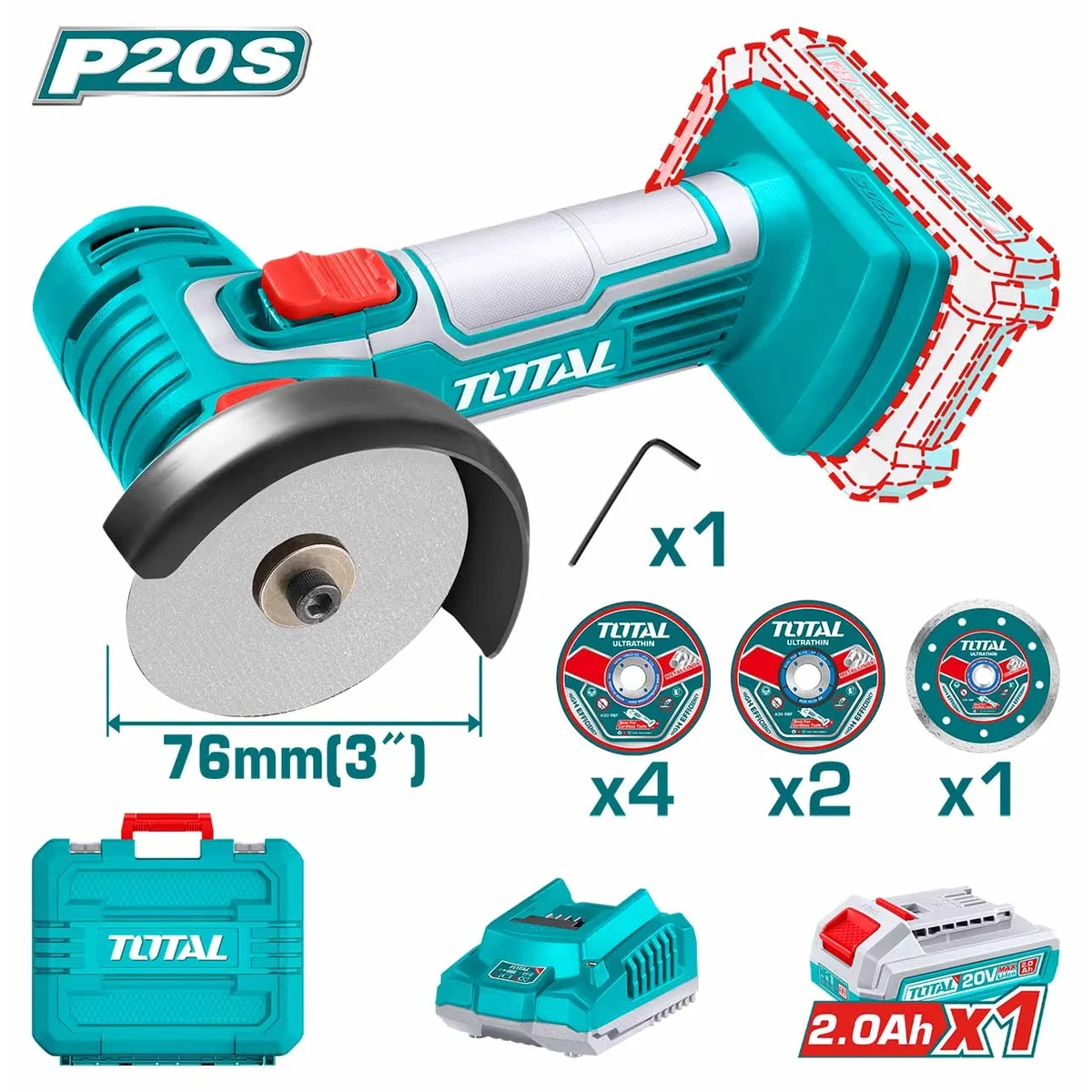 TAGLI76012 Li-ion Mini Cut-off Tool