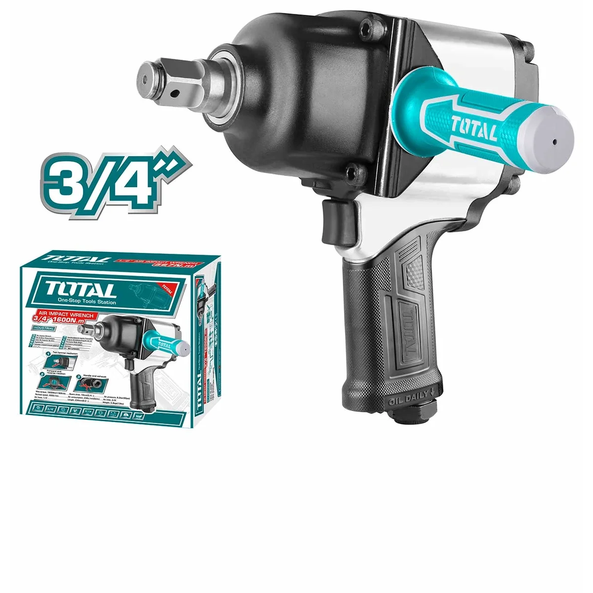 TAT40342 3/4″ Air Impact Wrench