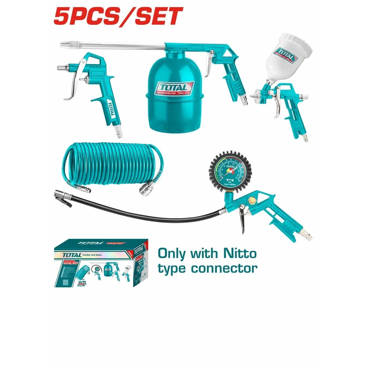 TATK053-3 5 Pcs Air Tools Set