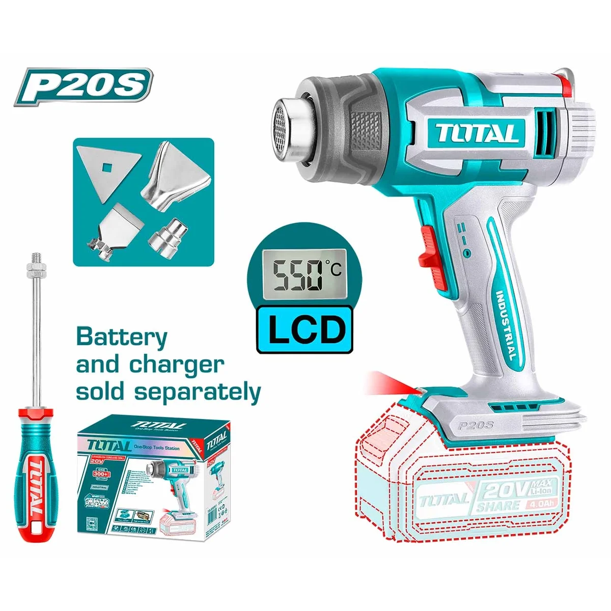 TBLI2003 Li-ion Heat Gun