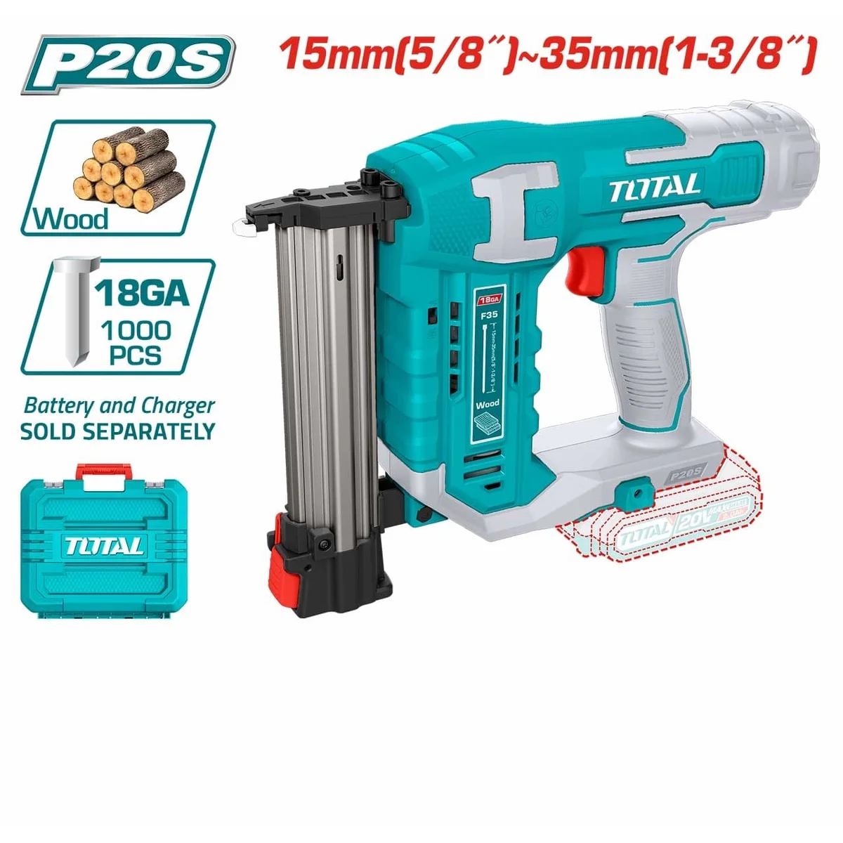 TCBNLI3505 Li-ion Brad Nailer