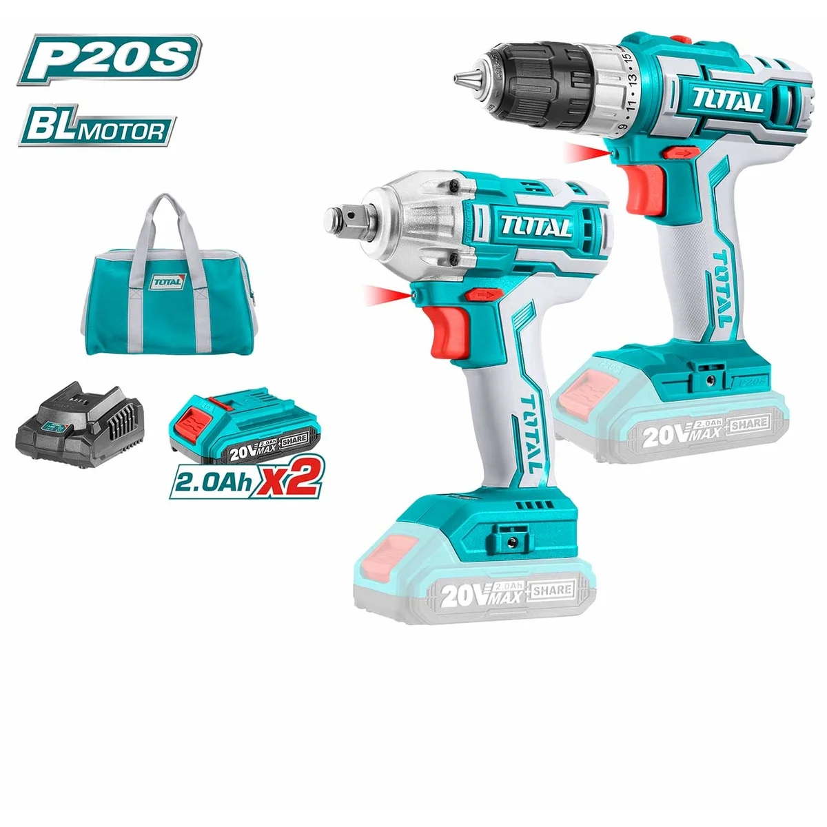 TCKLI2007 Li-ion Cordless Combo Kit