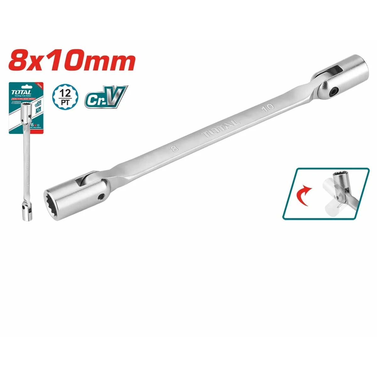 TDFSW08101 Double Flexible Socket Wrench