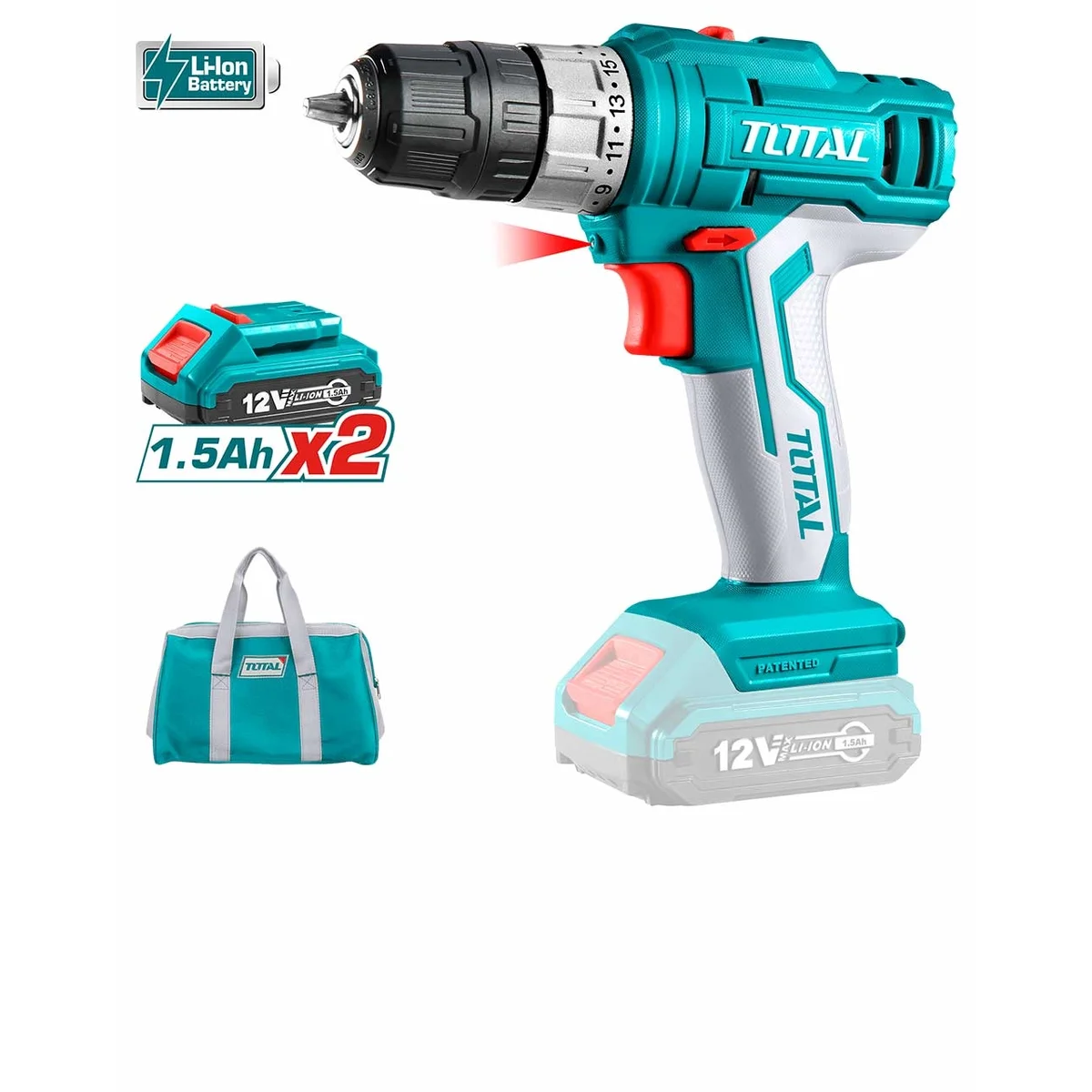 TDLI1222 Li-ion Cordless Drill